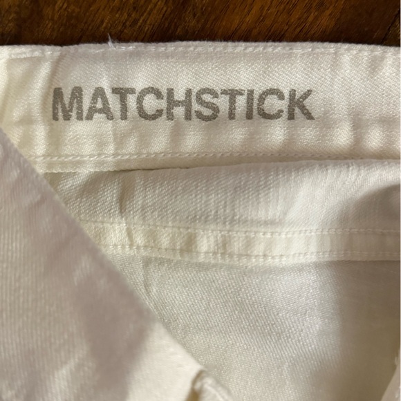 J.Crew White Womens Matchstick Jeans Size 29S Mid-rise Cotton Stretch NWT - Picture 6 of 7